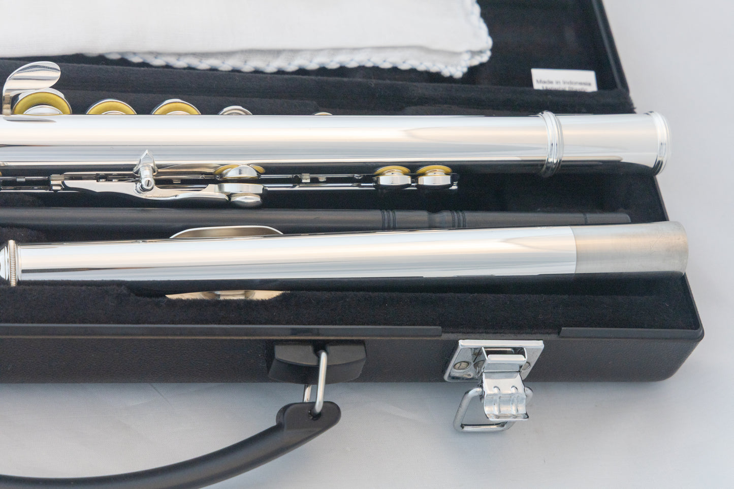 Yamaha YFL-222 Standard Silver-plated Flute *Cleaned & Serviced *Ready to play *Mint