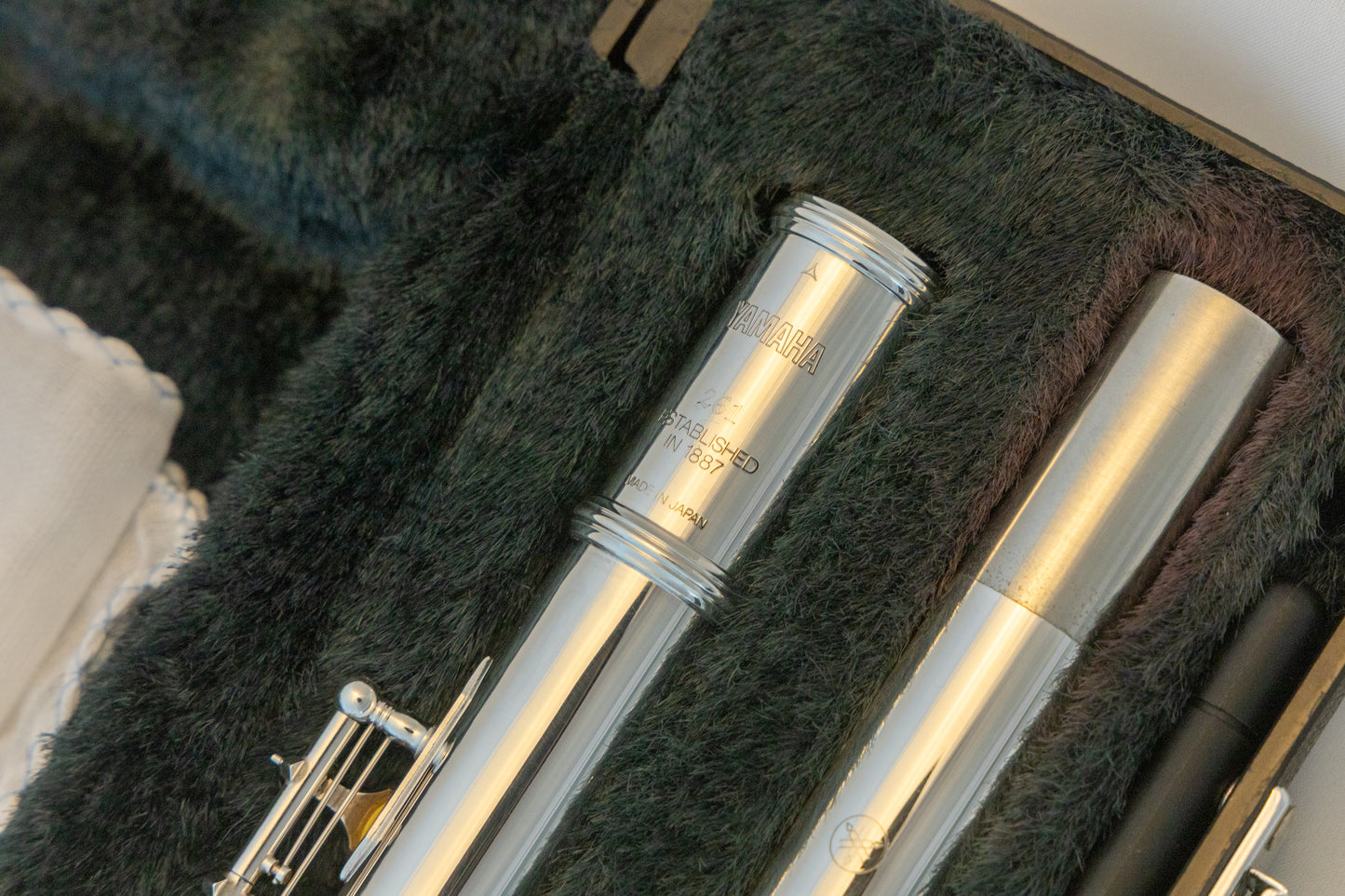 Yamaha YFL-261 Silver-plated Open-Hole Intermediate Flute *Made in Japan *Cleaned & Serviced