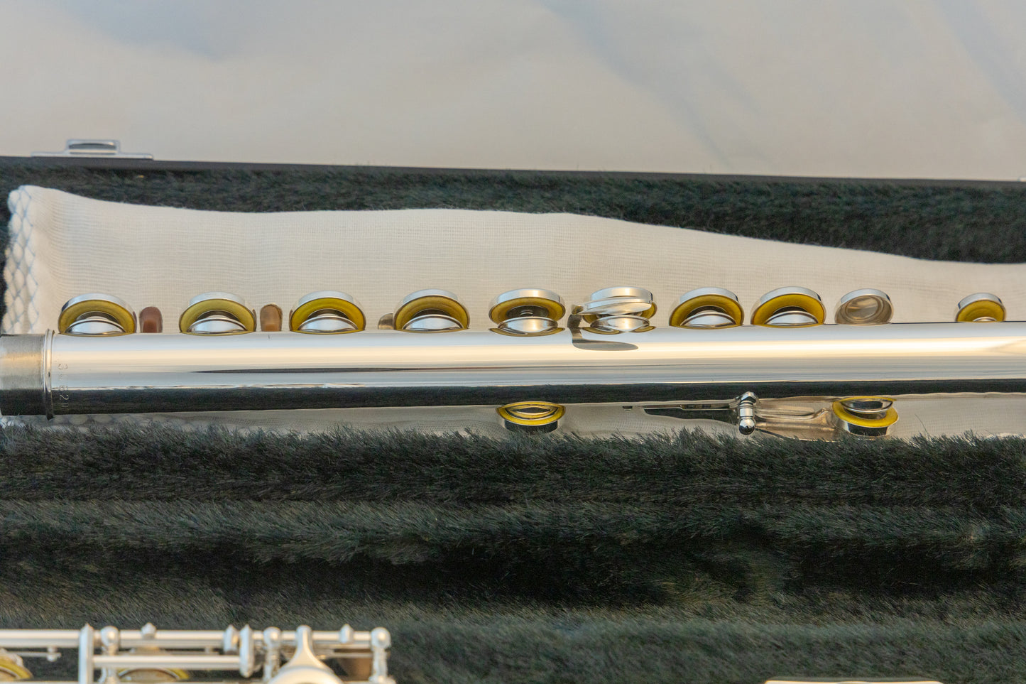 Yamaha YFL-261 Silver-plated Open-Hole Intermediate Flute *Made in Japan *Cleaned & Serviced