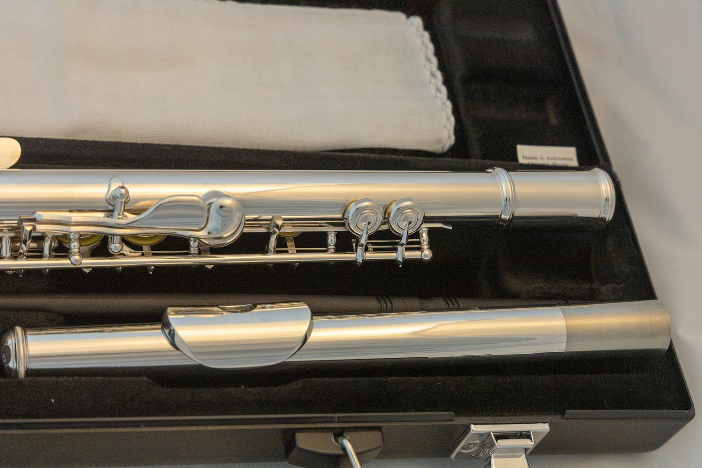 Yamaha YFL-222 Standard Silver-plated Flute *Cleaned & Serviced *Ready to play *Mint