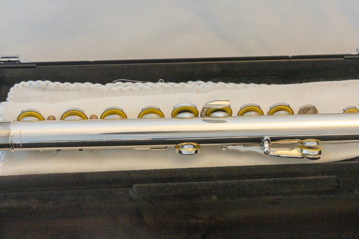 Yamaha YFL-222 Standard Silver-plated Flute *Cleaned & Serviced *Ready to play *Mint
