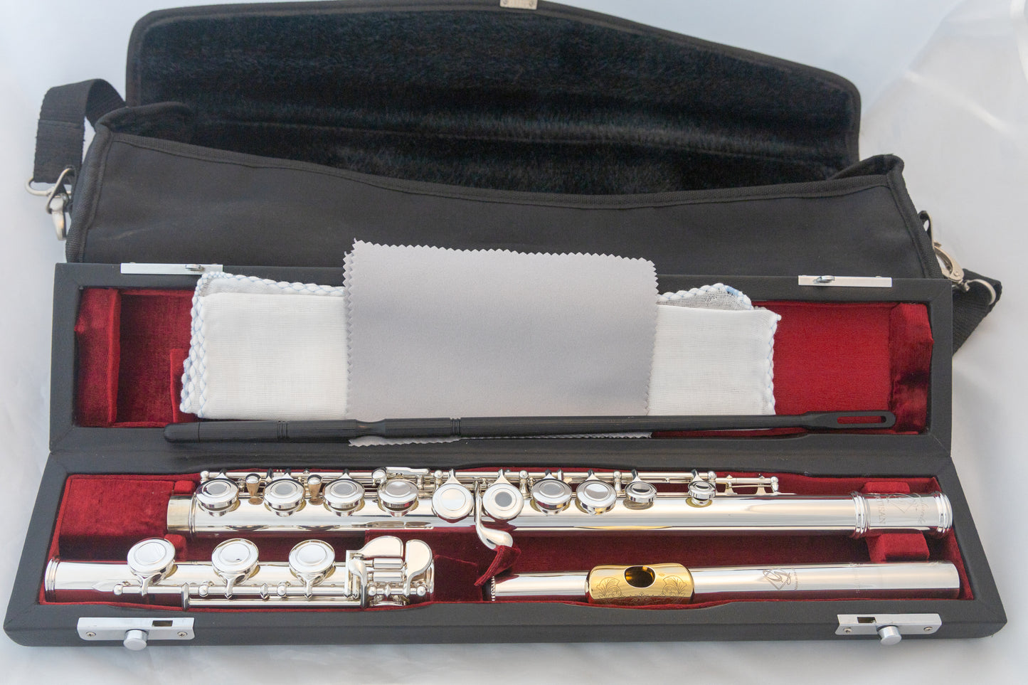 Gemeinhardt Artisan 31OSHB Intermediate Flute Solid Silver Headjoint, Low-B Foot, Offset-G *Cleaned & Serviced