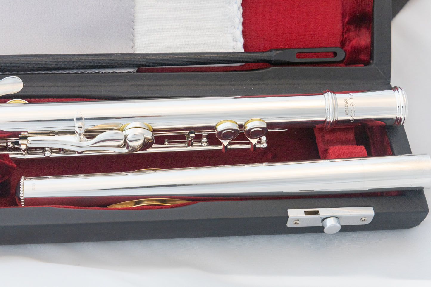 Gemeinhardt Artisan 31OSHB Intermediate Flute Solid Silver Headjoint, Low-B Foot, Offset-G *Cleaned & Serviced