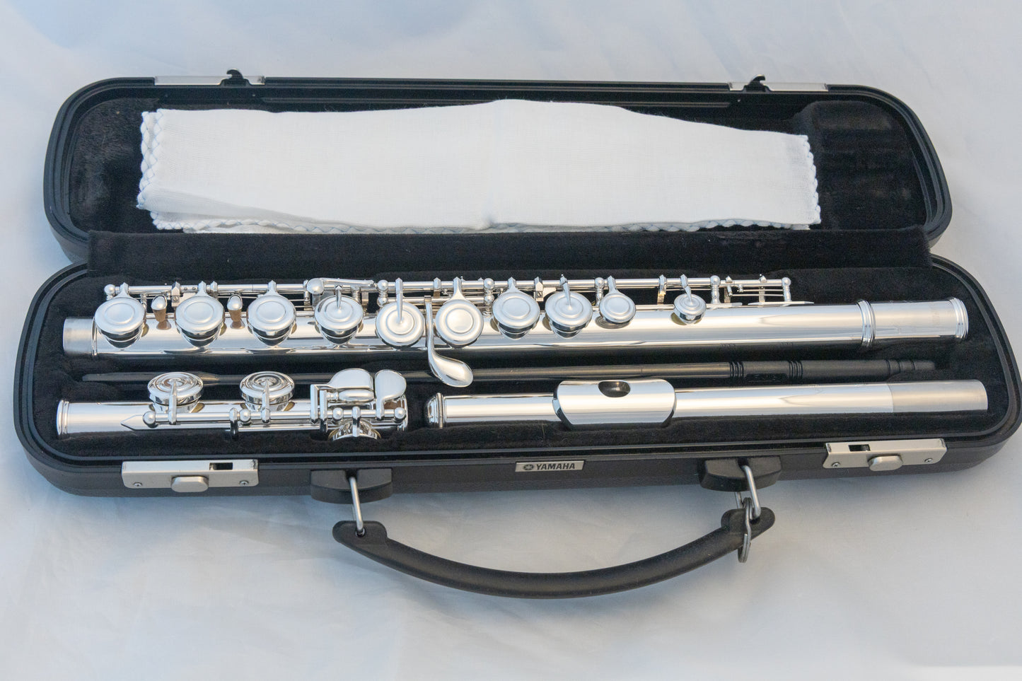 Yamaha YFL-200AD II Advantage Student Flute *Cleaned & Serviced *Ready to play