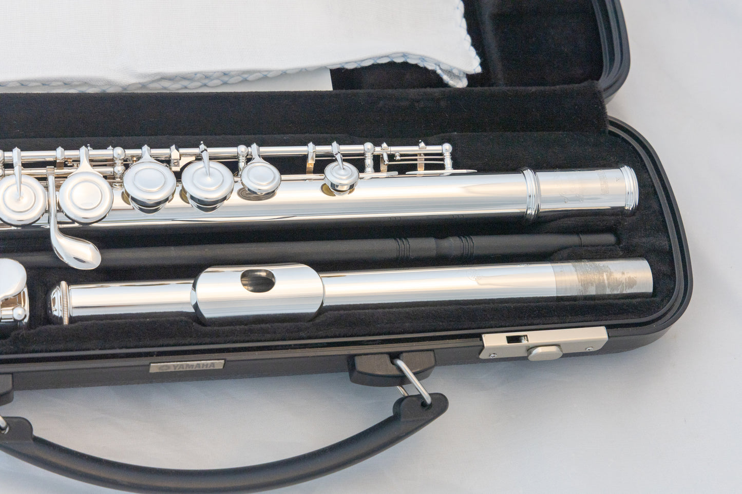 Yamaha YFL-200AD II Advantage Student Flute *Cleaned & Serviced *Ready to play