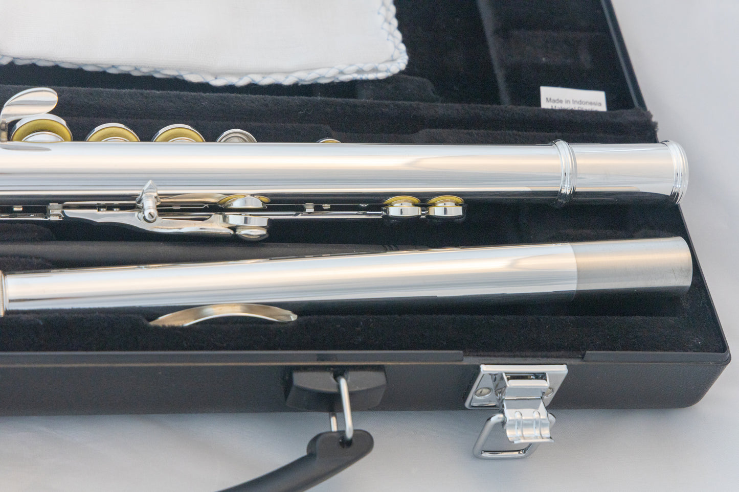 Yamaha YFL-222 Standard Silver-plated Flute *Cleaned & Serviced *Ready to play