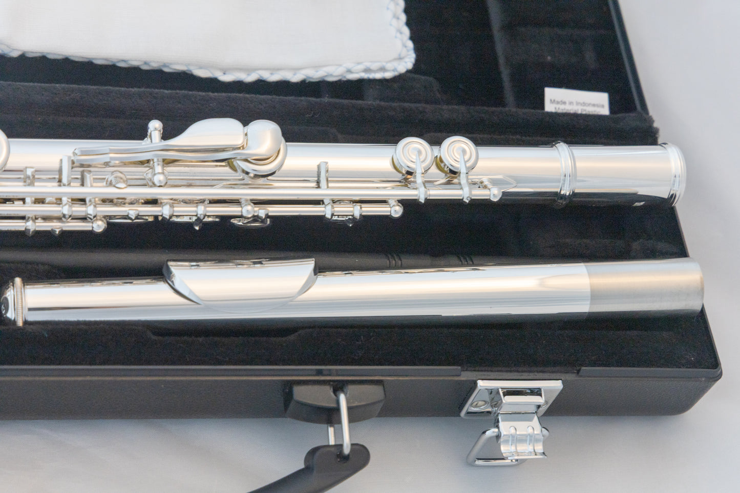 Yamaha YFL-222 Standard Silver-plated Flute *Cleaned & Serviced *Ready to play