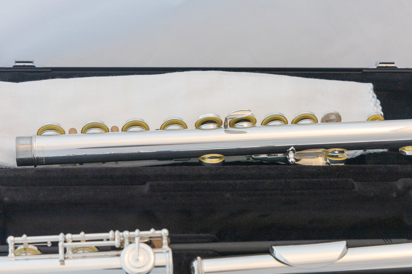 Yamaha YFL-222 Standard Silver-plated Flute *Cleaned & Serviced *Ready to play