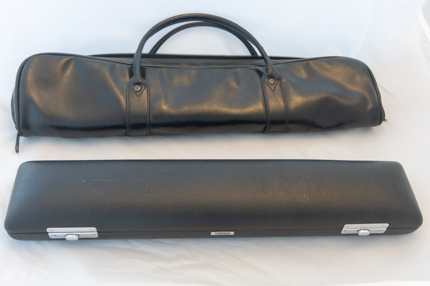Yamaha YFL-481H All Silver Intermediate Flute *Open-hole *B-foot *Overhauled New Pads