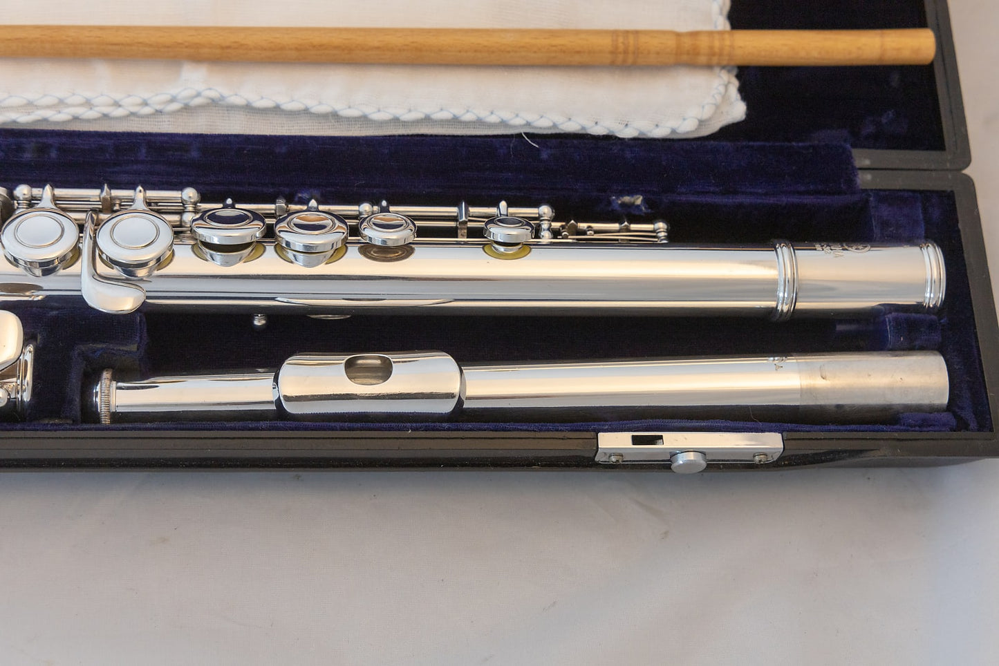 Yamaha YFL-32 Intermediate Flute Sterling Silver Headjoint *Made in Japan*Cleaned & Serviced *New Pads