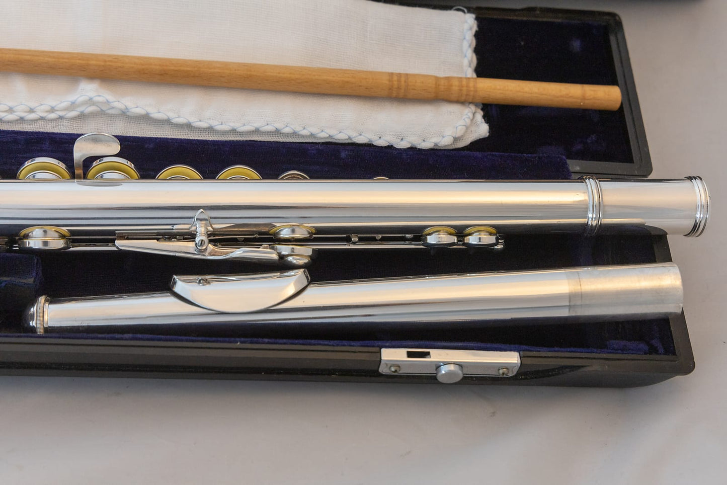 Yamaha YFL-32 Intermediate Flute Sterling Silver Headjoint *Made in Japan*Cleaned & Serviced *New Pads