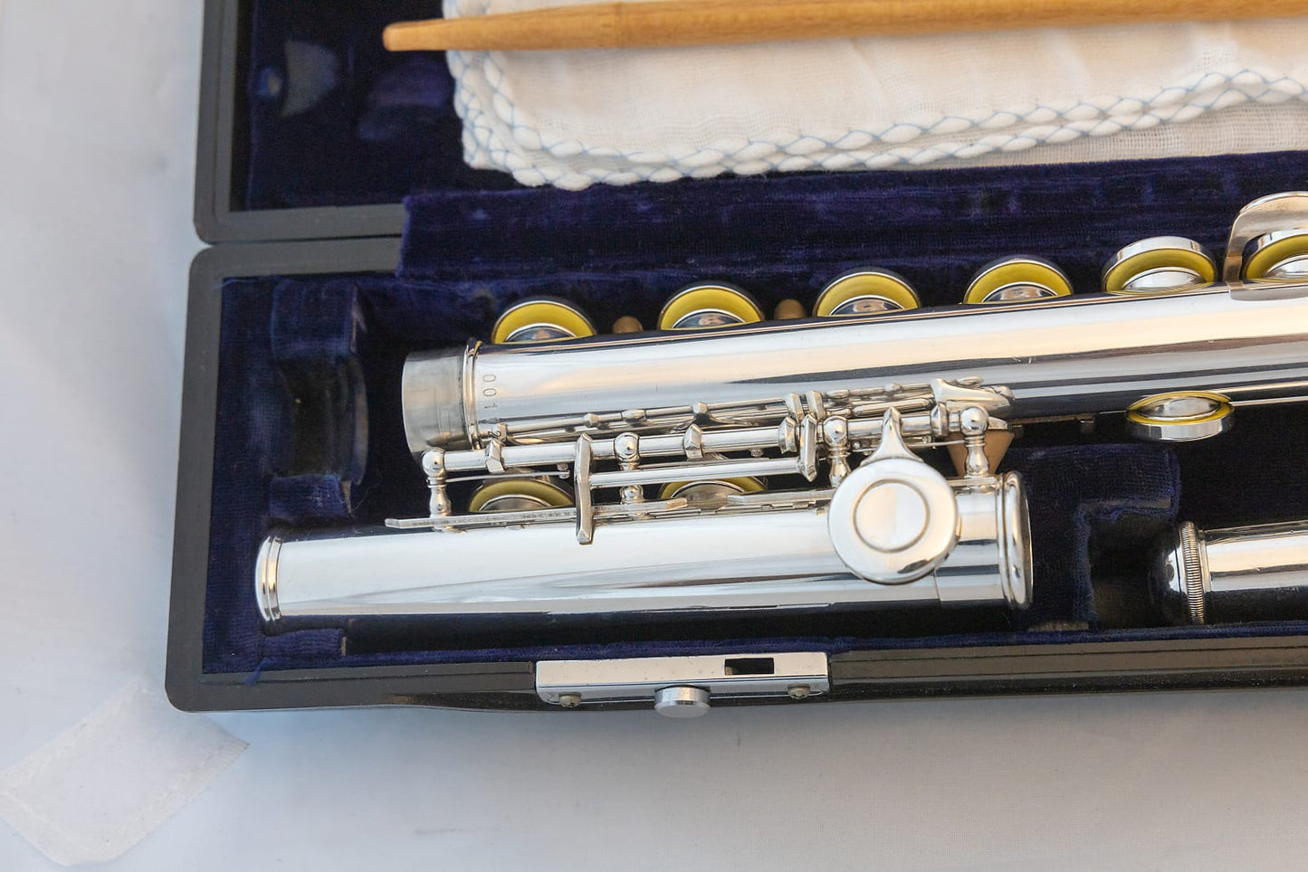 Yamaha YFL-32 Intermediate Flute Sterling Silver Headjoint *Made in Japan*Cleaned & Serviced *New Pads