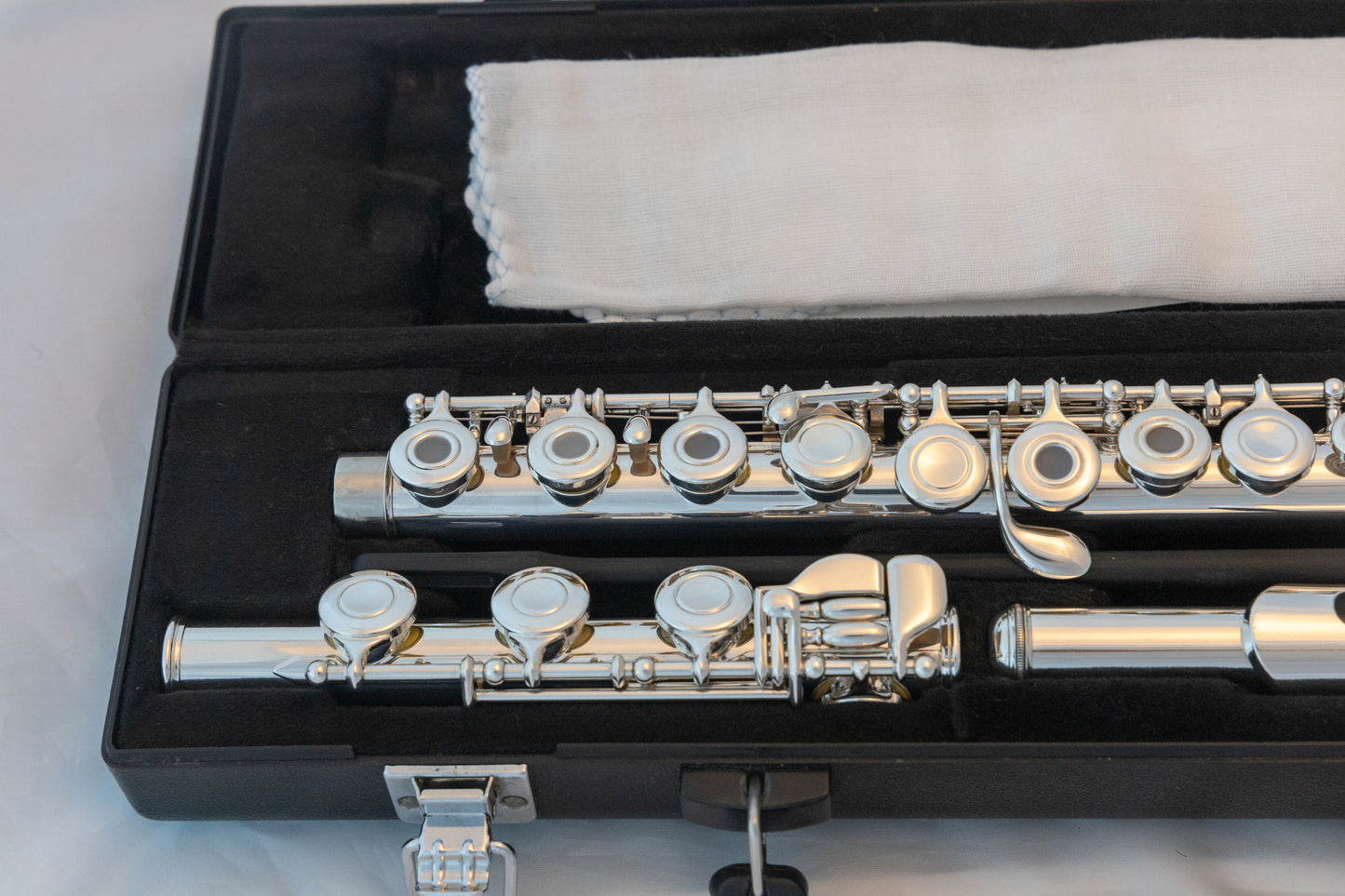 Yamaha YFL-361H Intermediate Flute *Silver Head *Low-B *Made in Japan *Cleaned & Serviced #J04268