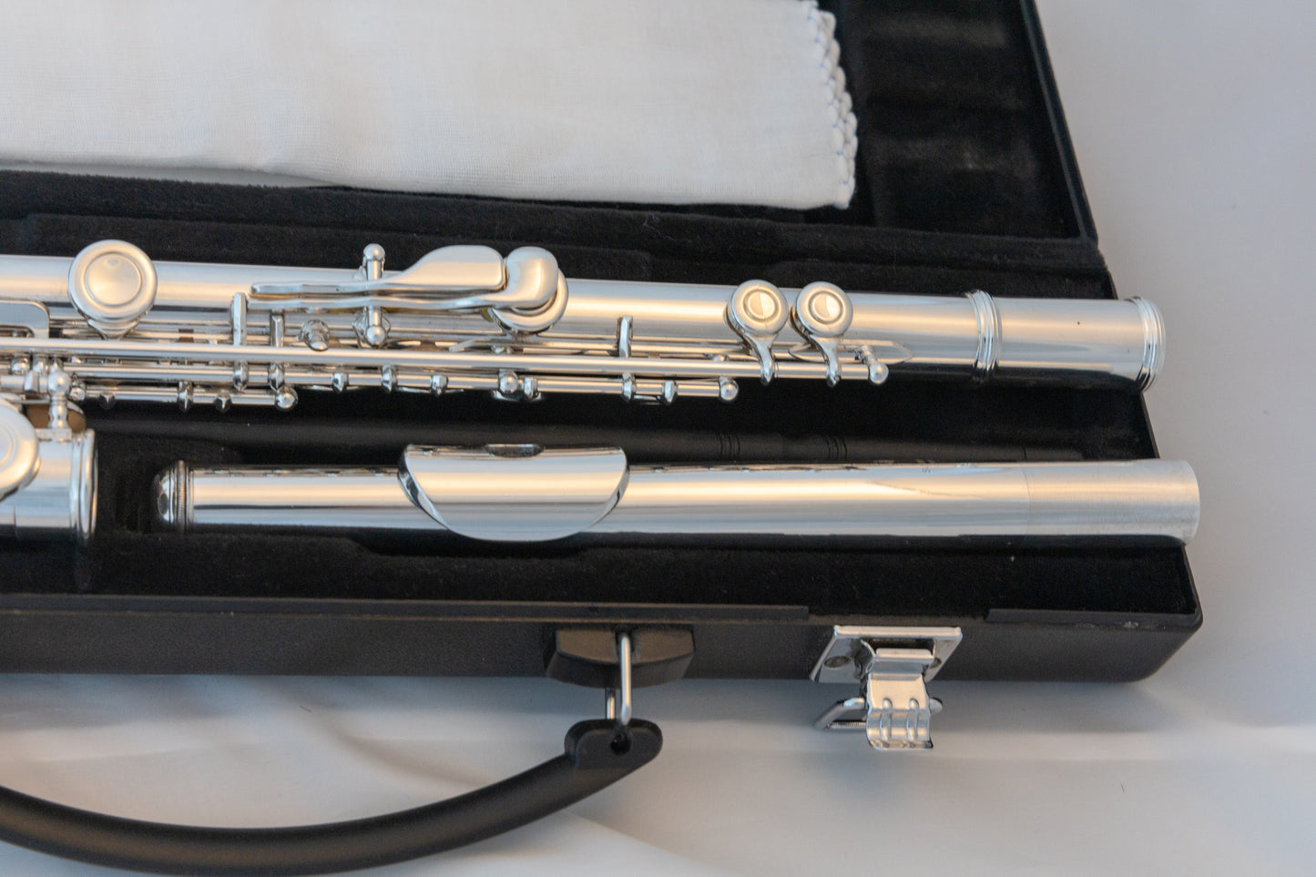 Yamaha YFL-361H Intermediate Flute *Silver Head *Low-B *Made in Japan *Cleaned & Serviced #J04268