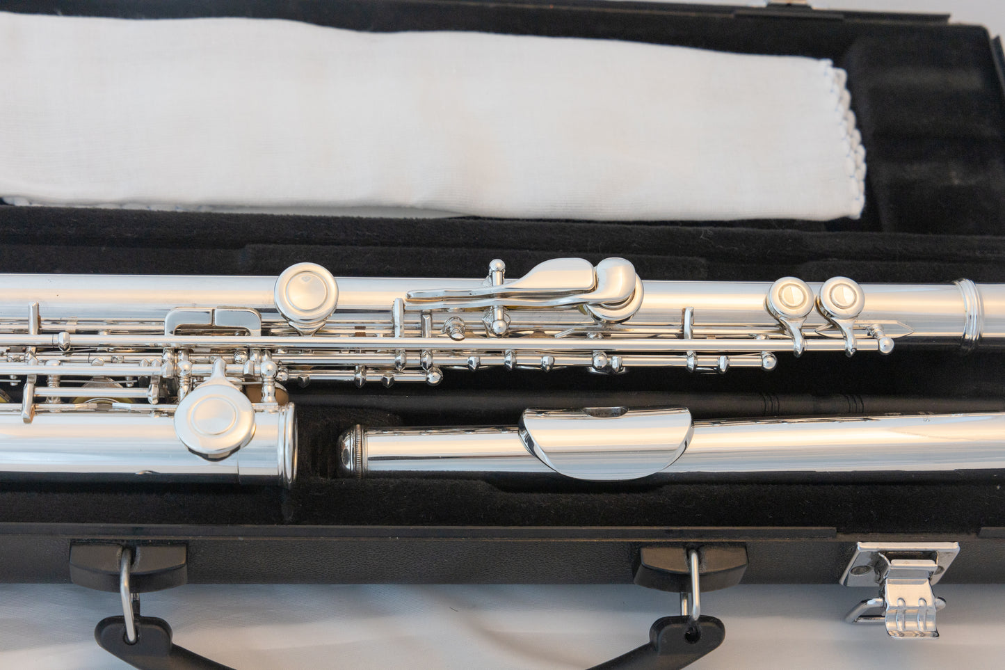 Yamaha YFL-361H Intermediate Flute *Silver Head *Low-B *Made in Japan *Cleaned & Serviced #J04268