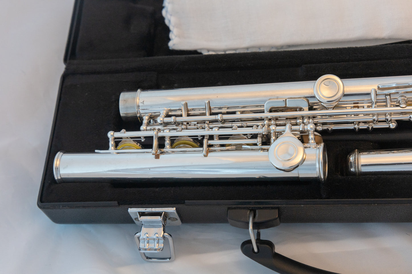 Yamaha YFL-361H Intermediate Flute *Silver Head *Low-B *Made in Japan *Cleaned & Serviced #J04268