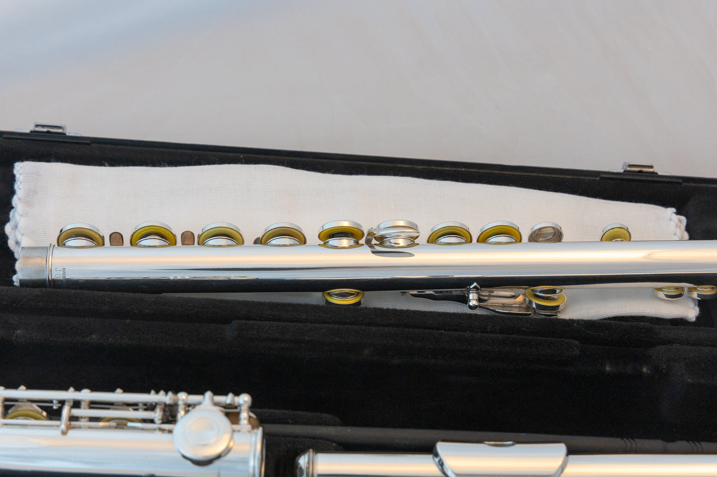 Yamaha YFL-361H Intermediate Flute *Silver Head *Low-B *Made in Japan *Cleaned & Serviced #J04268