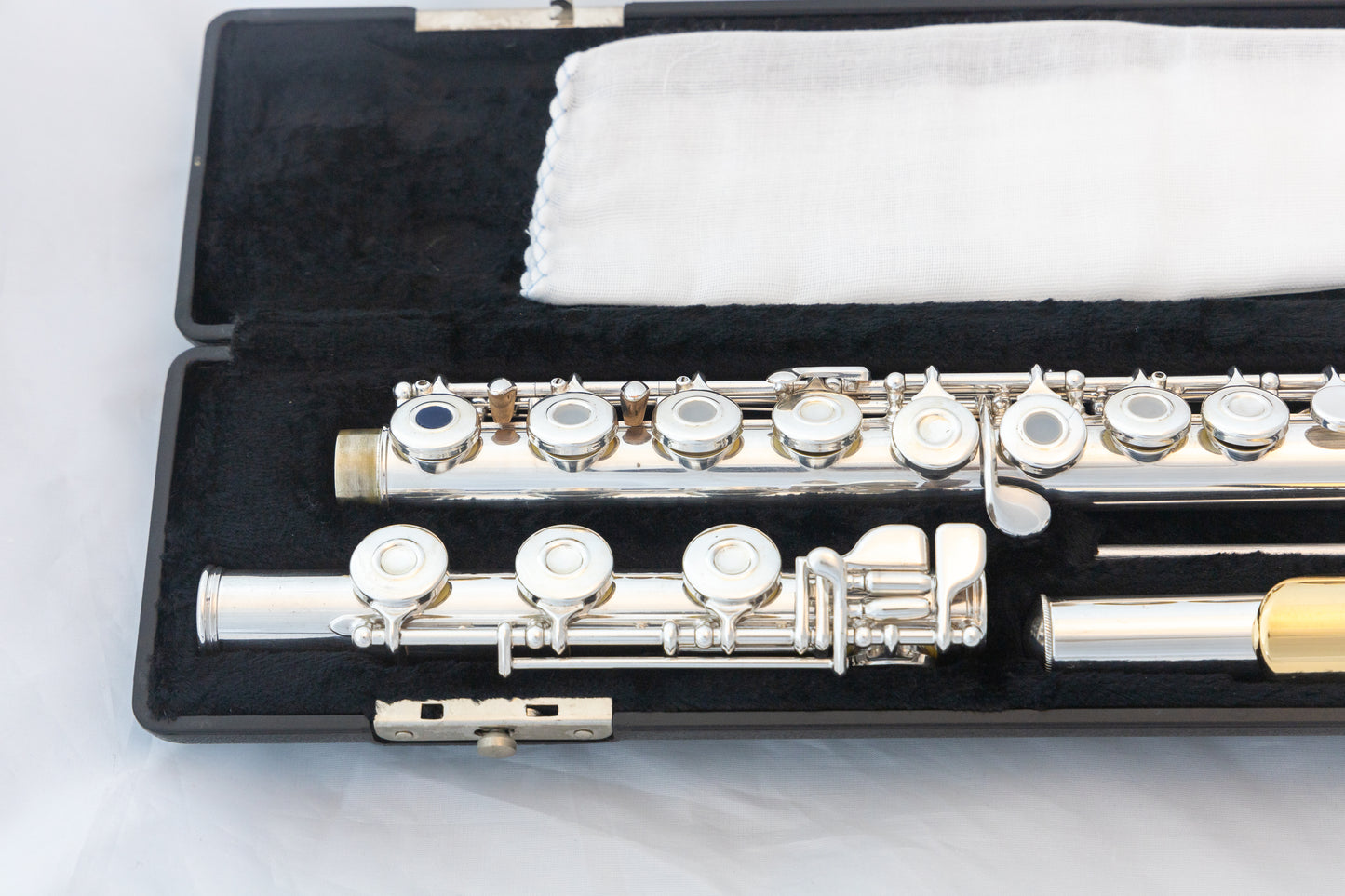 Gemeinhardt 3B Limited Intermediate Flute *Solid Silver Headjoin, Low-B Foot, Offset-G *Cleaned & Serviced *New Pads