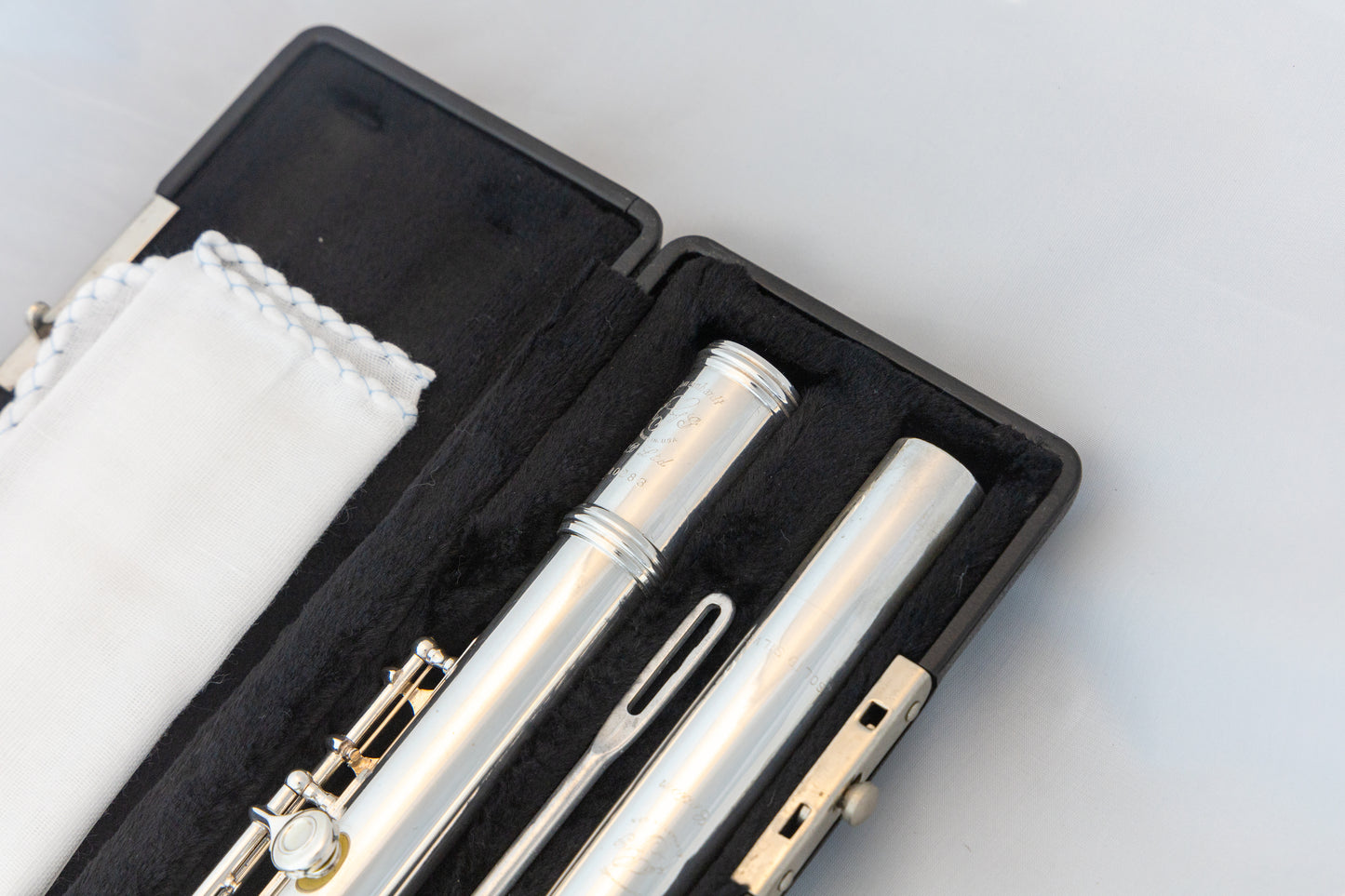 Gemeinhardt 3B Limited Intermediate Flute *Solid Silver Headjoin, Low-B Foot, Offset-G *Cleaned & Serviced *New Pads