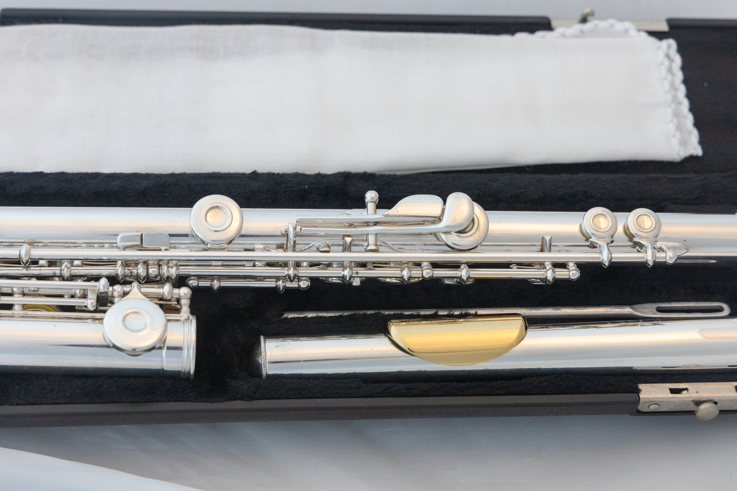 Gemeinhardt 3B Limited Intermediate Flute *Solid Silver Headjoin, Low-B Foot, Offset-G *Cleaned & Serviced *New Pads