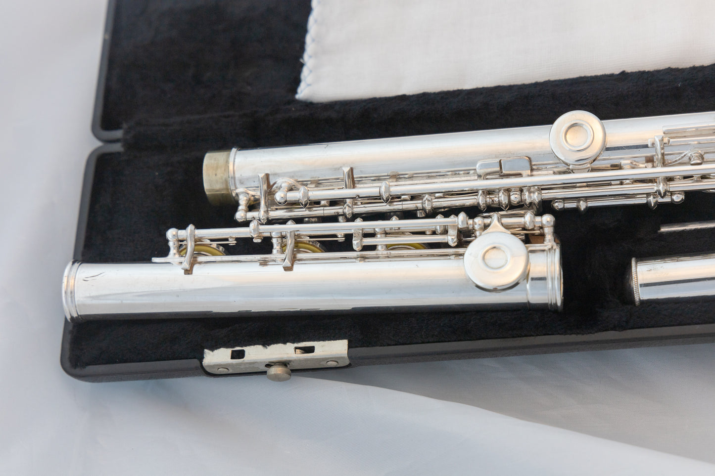 Gemeinhardt 3B Limited Intermediate Flute *Solid Silver Headjoin, Low-B Foot, Offset-G *Cleaned & Serviced *New Pads