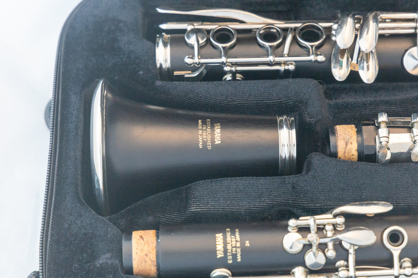 Yamaha YCL-34 Intermediate Grenadilla Wood Bb Clarinet *Made in Japan *Cleaned & Serviced