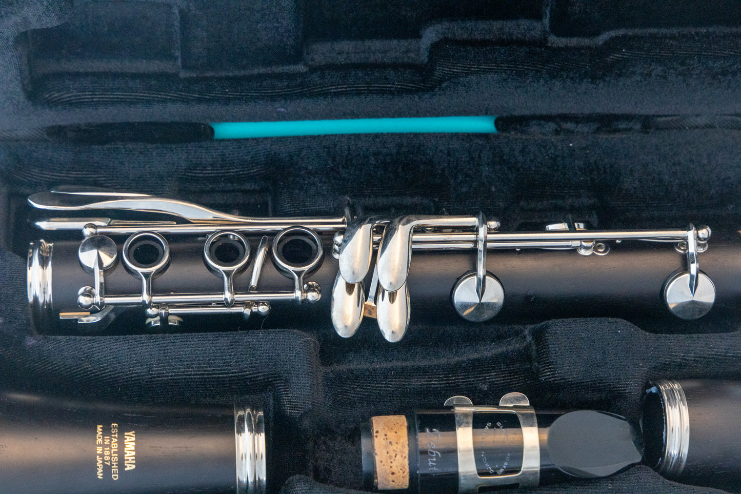 Yamaha YCL-34 Intermediate Grenadilla Wood Bb Clarinet *Made in Japan *Cleaned & Serviced