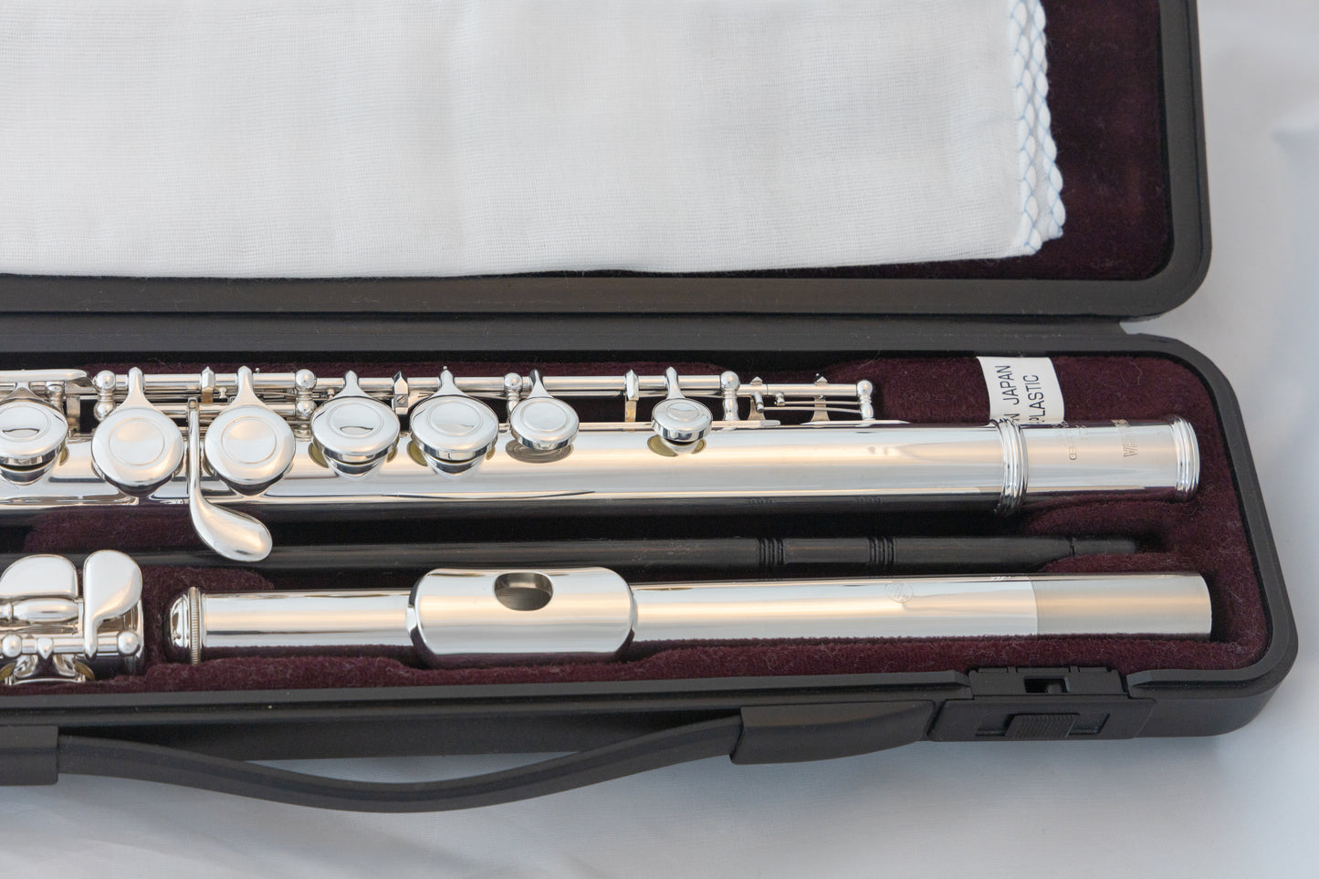 Yamaha YFL-221 Silver-plated Standard Flute *Cleaned & Serviced #168987