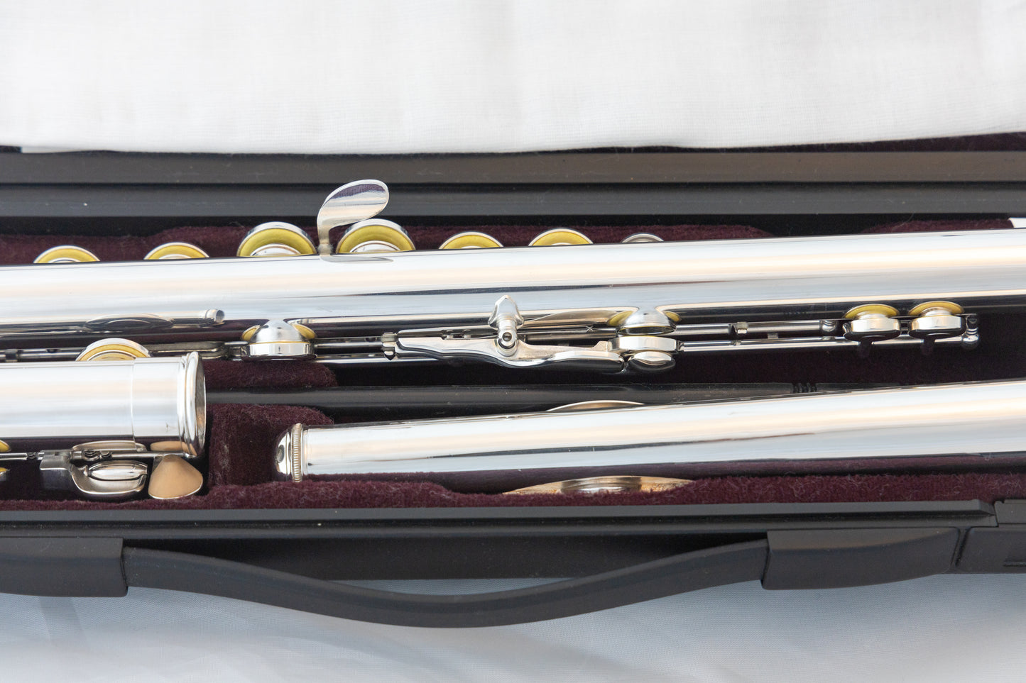 Yamaha YFL-221 Silver-plated Standard Flute *Cleaned & Serviced #168987