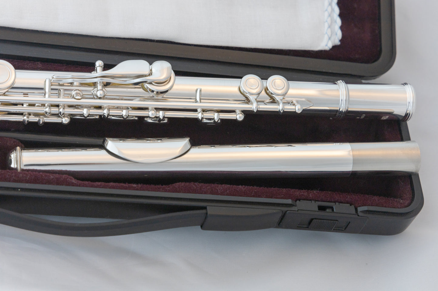 Yamaha YFL-221 Silver-plated Standard Flute *Cleaned & Serviced #168987