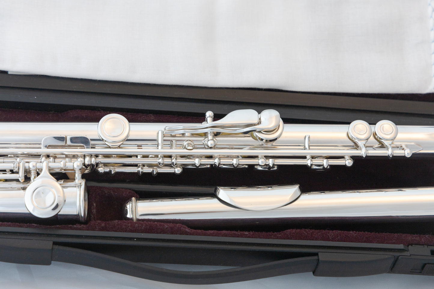 Yamaha YFL-221 Silver-plated Standard Flute *Cleaned & Serviced #168987