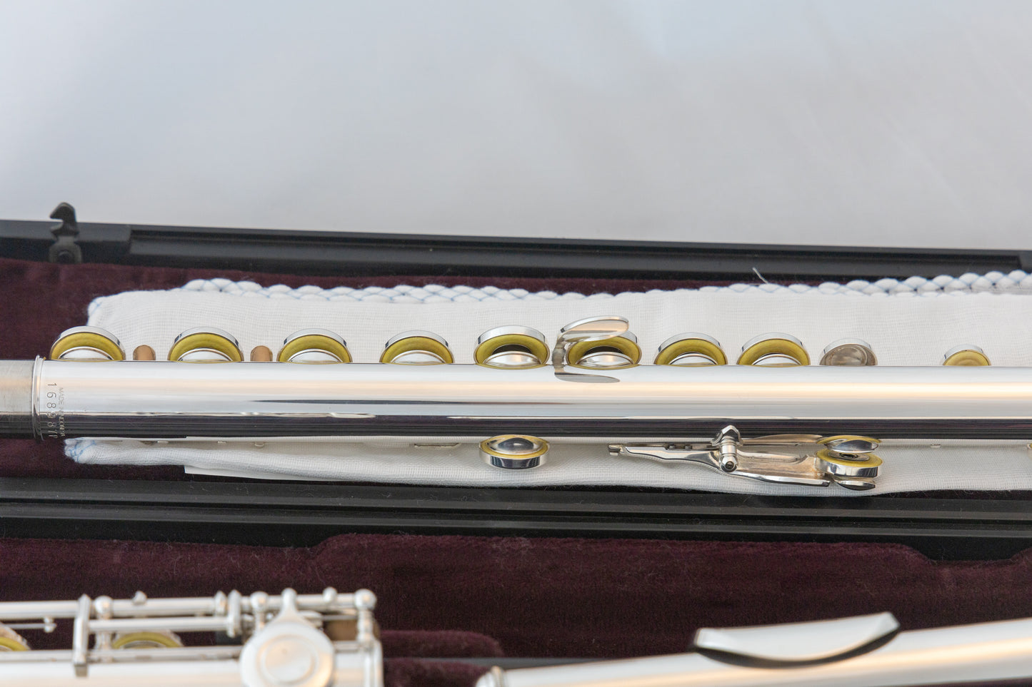 Yamaha YFL-221 Silver-plated Standard Flute *Cleaned & Serviced #168987