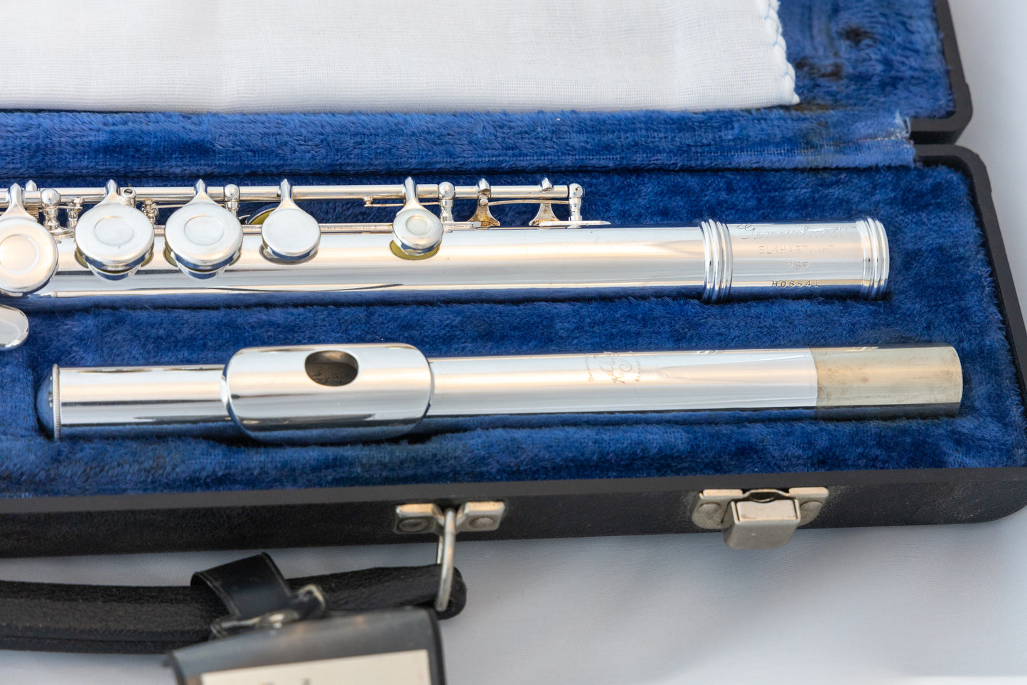 Gemeinhardt 2SP Silver-plated Standard Flute *Cleaned & Serviced *New Pads