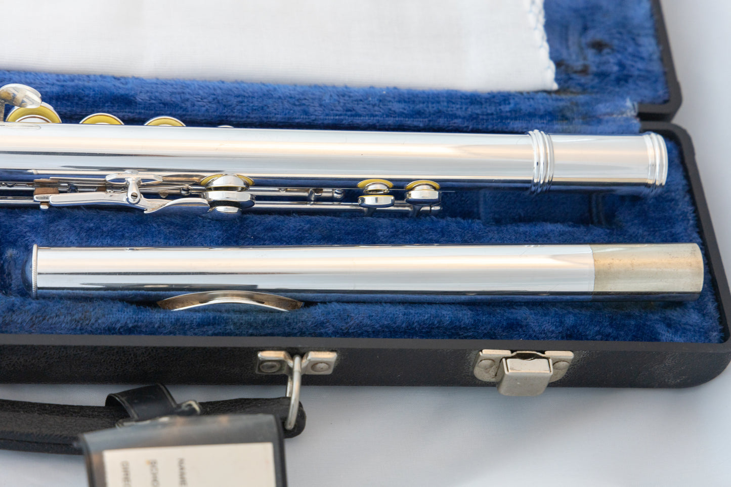 Gemeinhardt 2SP Silver-plated Standard Flute *Cleaned & Serviced *New Pads