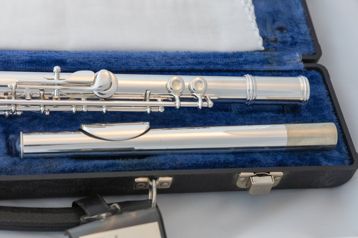 Gemeinhardt 2SP Silver-plated Standard Flute *Cleaned & Serviced *New Pads