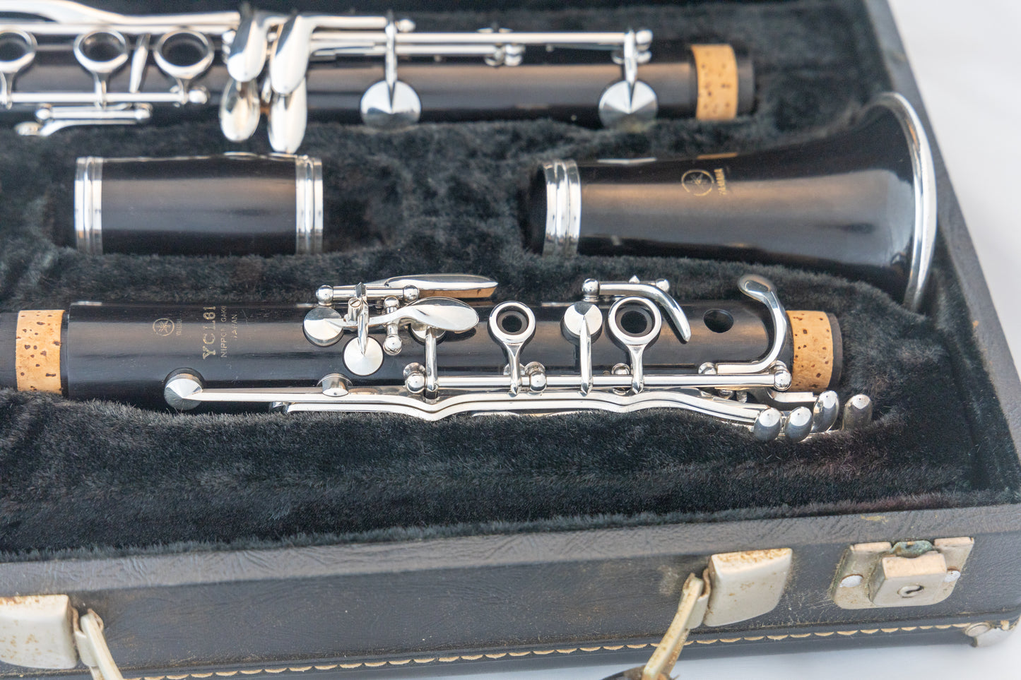 Yamaha YCL-61 Professional Grenadilla Wood Bb Clarinet *Made in Japan *Cleaned & Serviced *New Pads