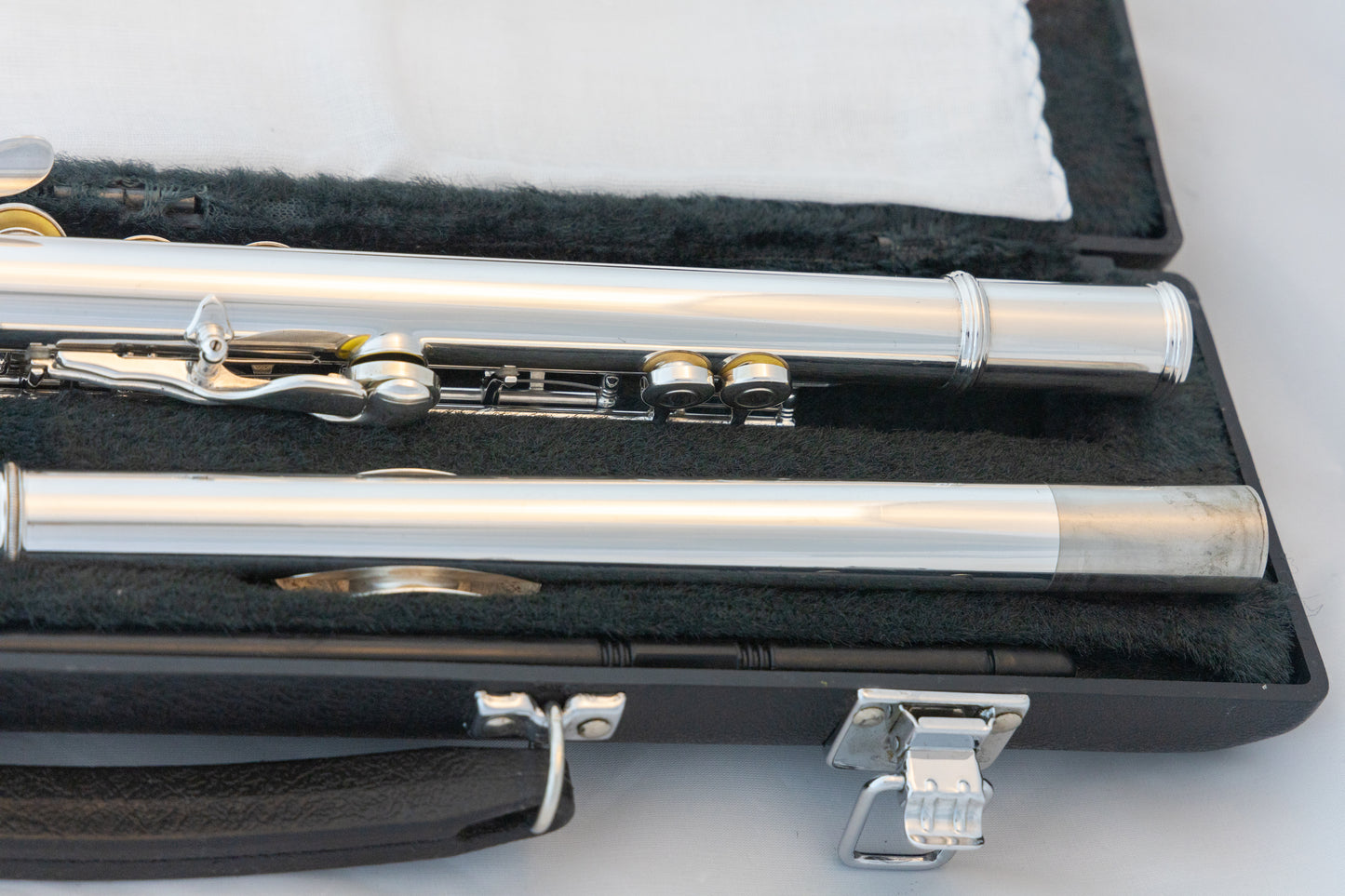 Yamaha YFL-221 Silver-plated Standard Flute *Cleaned & Serviced #179057