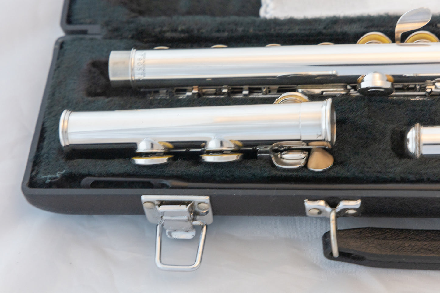 Yamaha YFL-221 Silver-plated Standard Flute *Cleaned & Serviced #179057