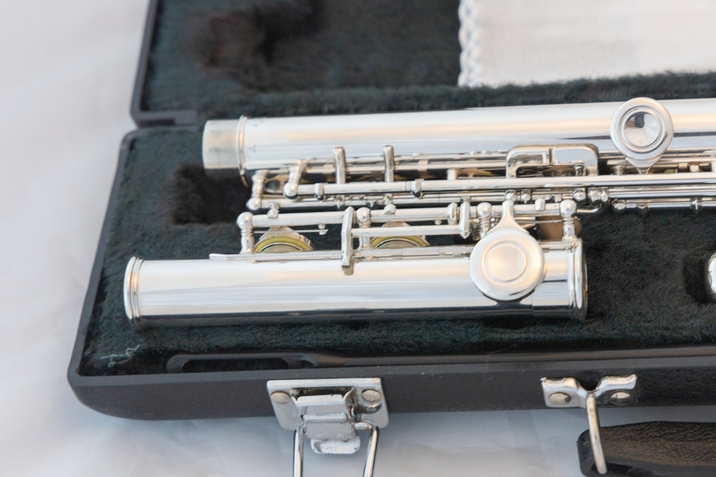 Yamaha YFL-221 Silver-plated Standard Flute *Cleaned & Serviced #179057