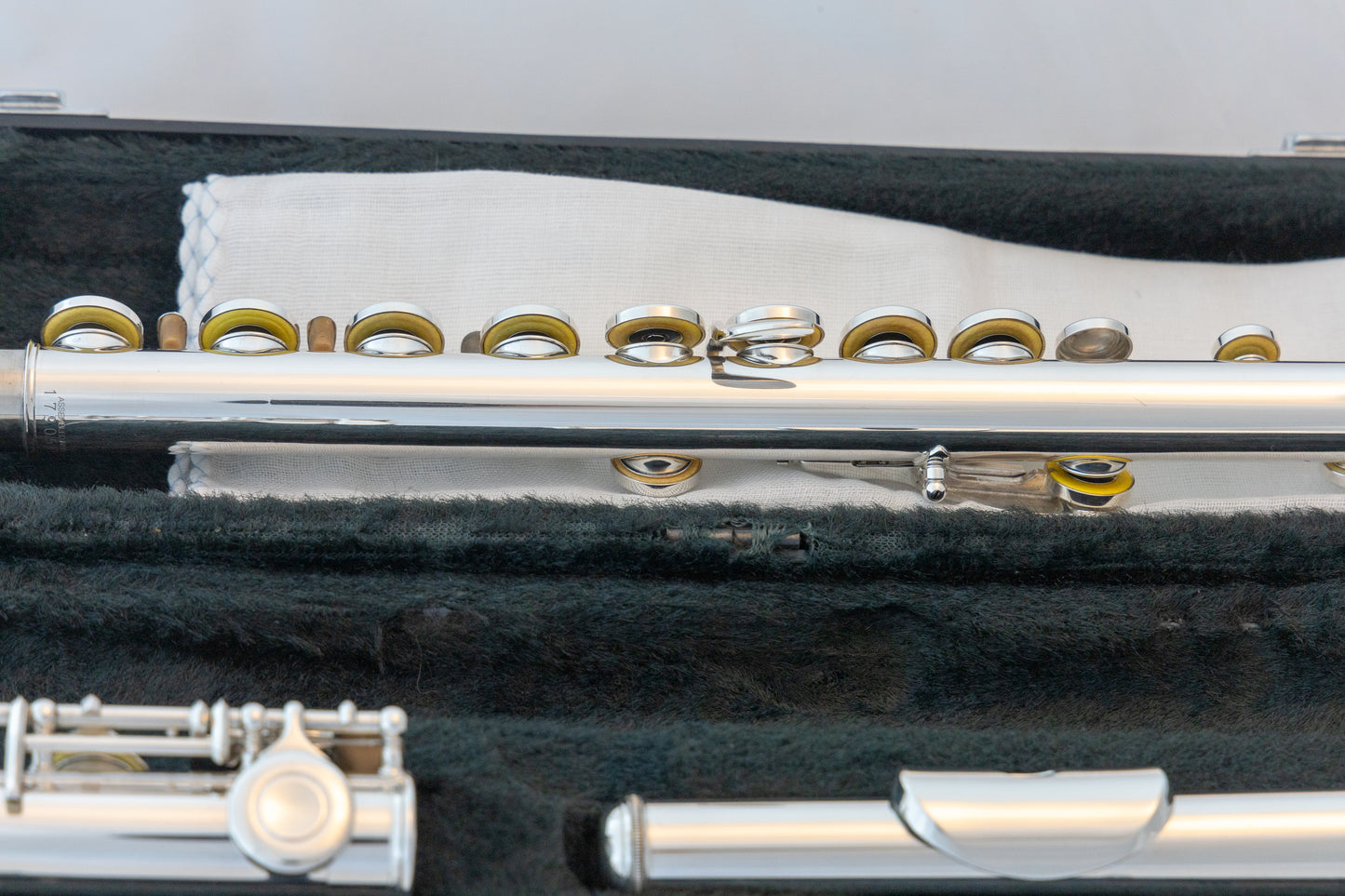 Yamaha YFL-221 Silver-plated Standard Flute *Cleaned & Serviced #179057