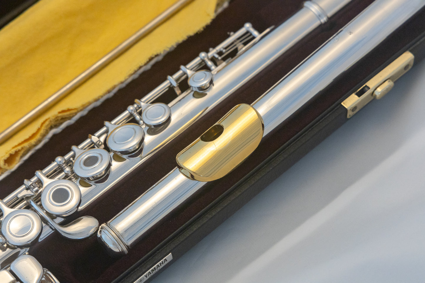 Yamaha YFL-371 Allegro Intermediate Flute *Silver Headjoint *Low-B *Split-E *Made in Japan *Cleaned & Serviced