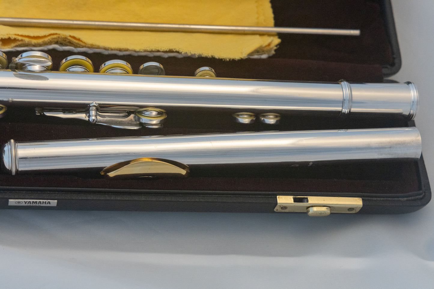 Yamaha YFL-371 Allegro Intermediate Flute *Silver Headjoint *Low-B *Split-E *Made in Japan *Cleaned & Serviced