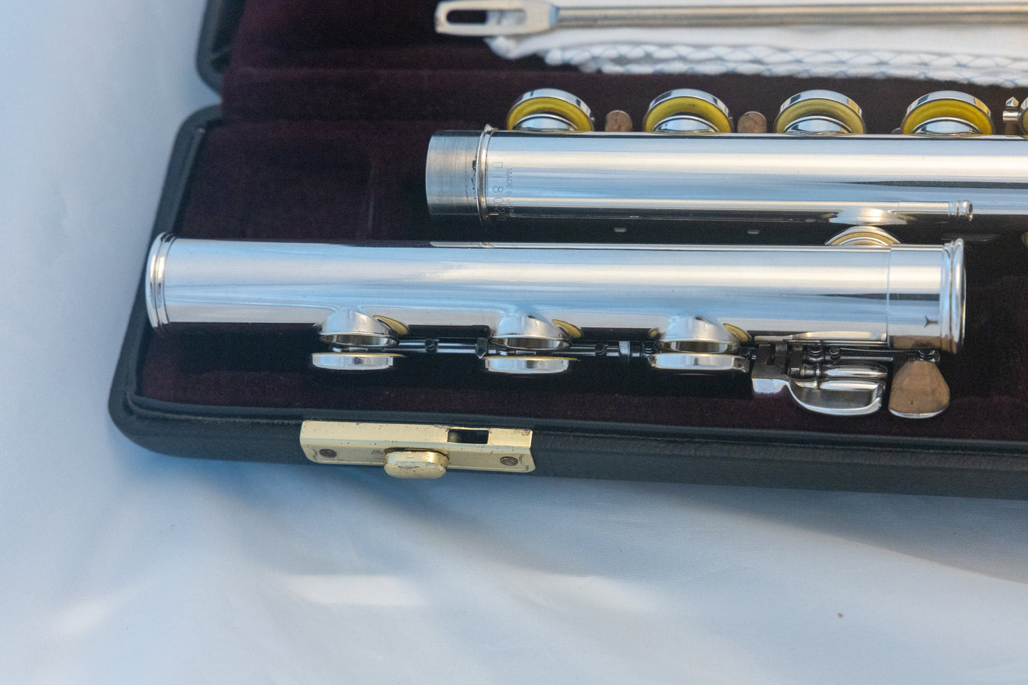 Yamaha YFL-371 Allegro Intermediate Flute *Silver Headjoint *Low-B *Split-E *Made in Japan *Cleaned & Serviced