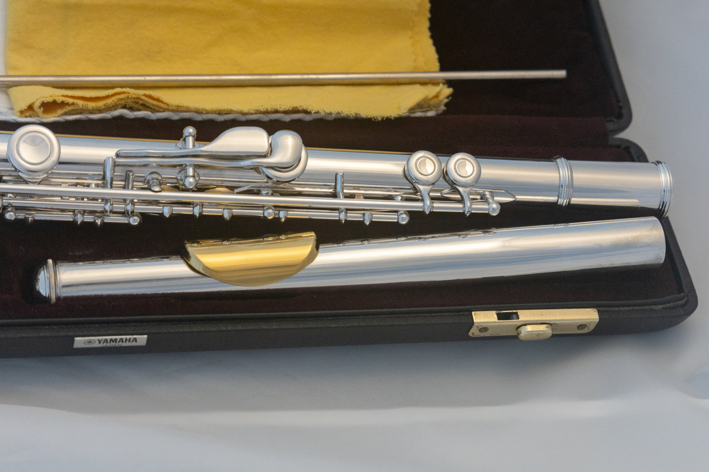 Yamaha YFL-371 Allegro Intermediate Flute *Silver Headjoint *Low-B *Split-E *Made in Japan *Cleaned & Serviced