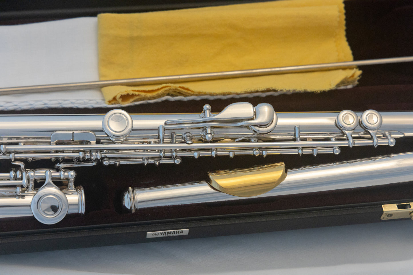 Yamaha YFL-371 Allegro Intermediate Flute *Silver Headjoint *Low-B *Split-E *Made in Japan *Cleaned & Serviced