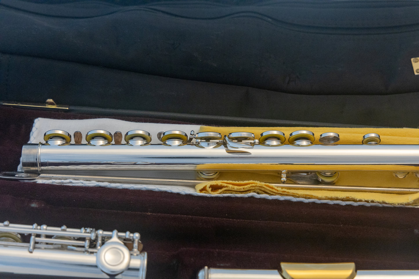 Yamaha YFL-371 Allegro Intermediate Flute *Silver Headjoint *Low-B *Split-E *Made in Japan *Cleaned & Serviced