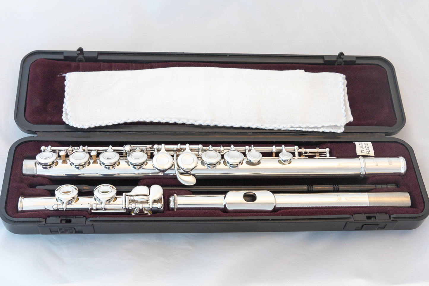 Yamaha YFL-221 Silver-plated Standard Flute *Made in Japan *Cleaned & Serviced