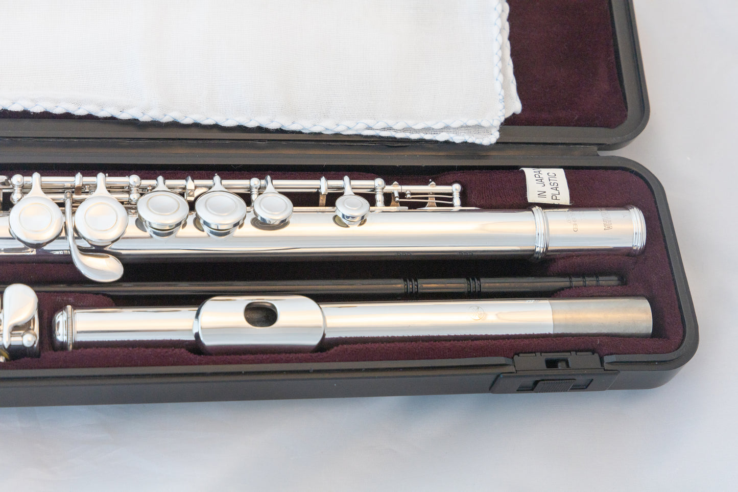 Yamaha YFL-221 Silver-plated Standard Flute *Made in Japan *Cleaned & Serviced