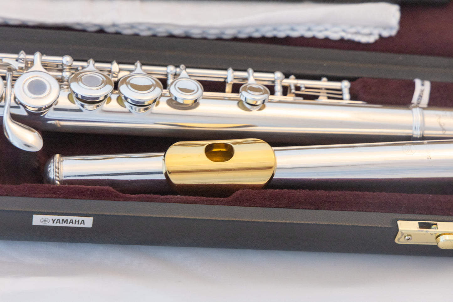 Yamaha YFL-371 Allegro Intermediate Flute *Silver Headjoint *Low-B *Split-E *Made in Japan *Cleaned & Serviced