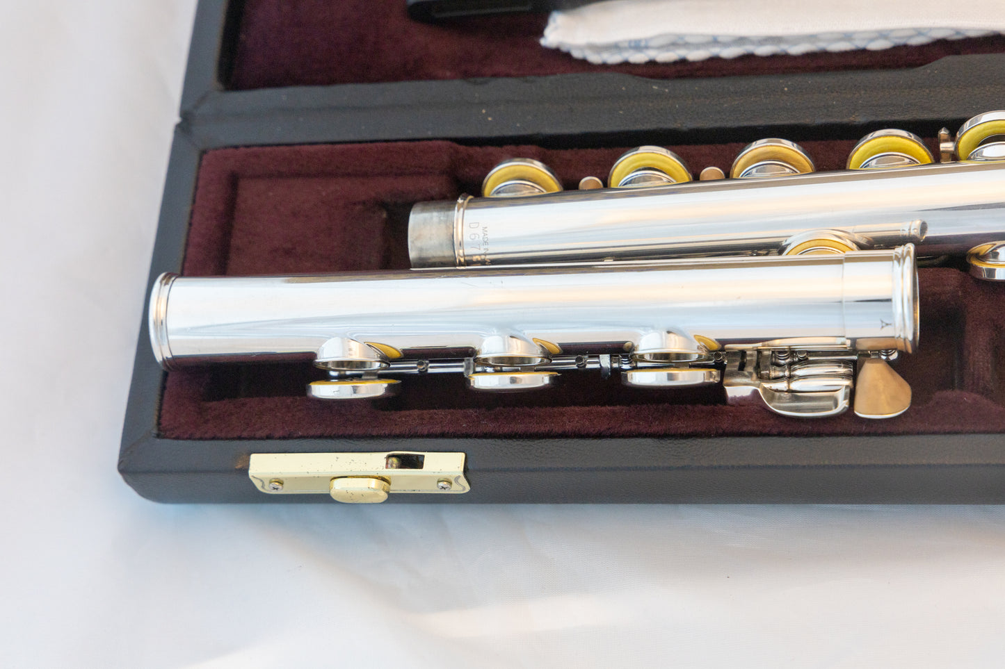 Yamaha YFL-371 Allegro Intermediate Flute *Silver Headjoint *Low-B *Split-E *Made in Japan *Cleaned & Serviced